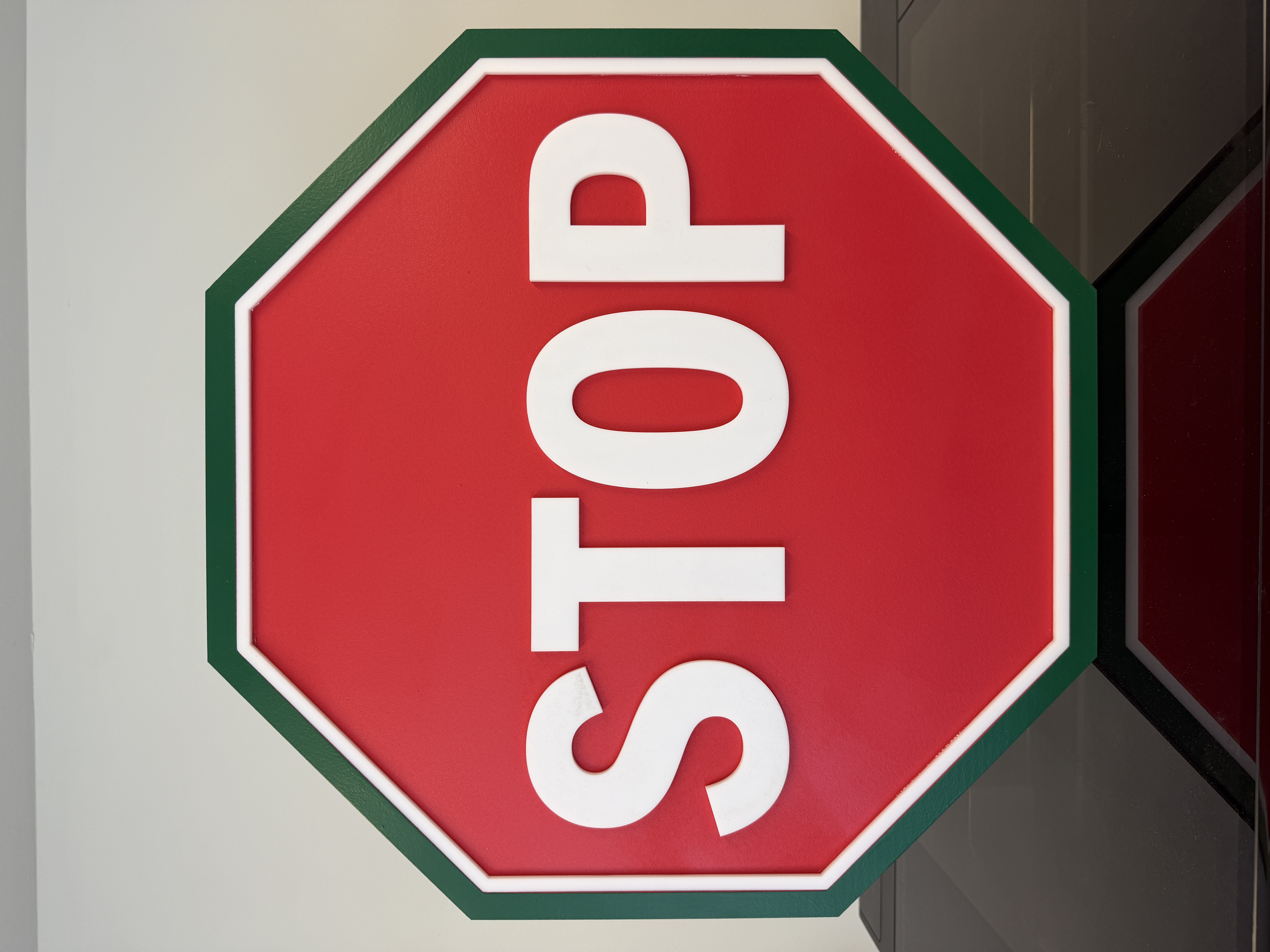 Outdoor building signs